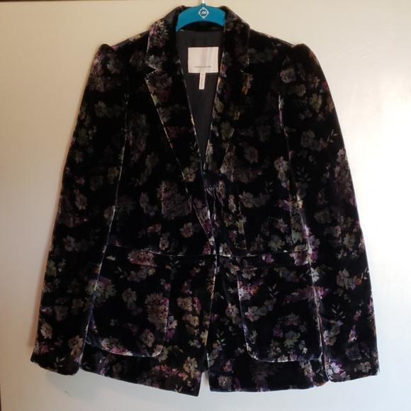 Rebecca Taylor Velvet Blazer - Picture 3 of 8